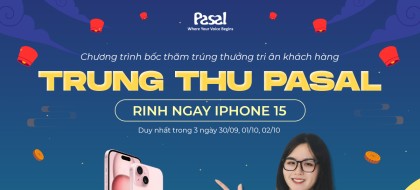 TRUNG THU PASAL RING NGAY IPHONE 15