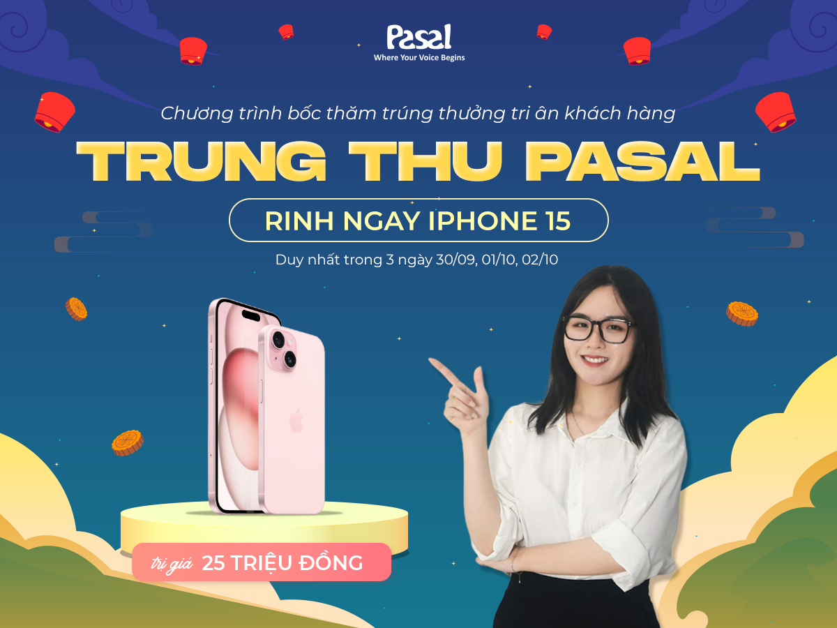 TRUNG THU PASAL RING NGAY IPHONE 15