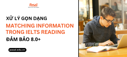 Xử lý gọn dạng Matching Information IELTS Reading đạt ngay 8.0+