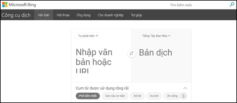 Microsoft Translator - đối thủ được đánh giá ngang hàng với Google Translate