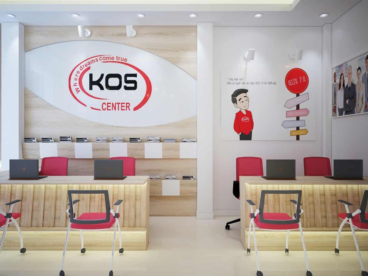 KOS English center là một trong những trung tâm tiếng Anh hàng đầu tại Hà Nội