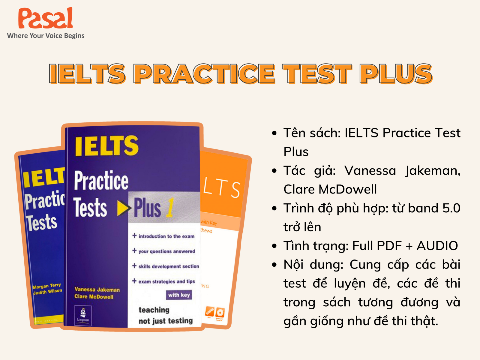 Bộ sách ILETS Practice Test Plus