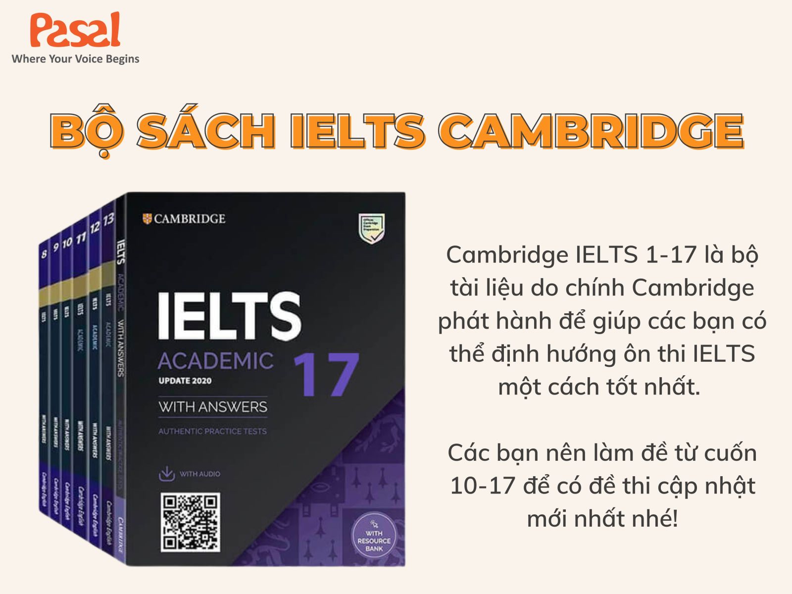Bộ sách “Cambridge for IELTS”