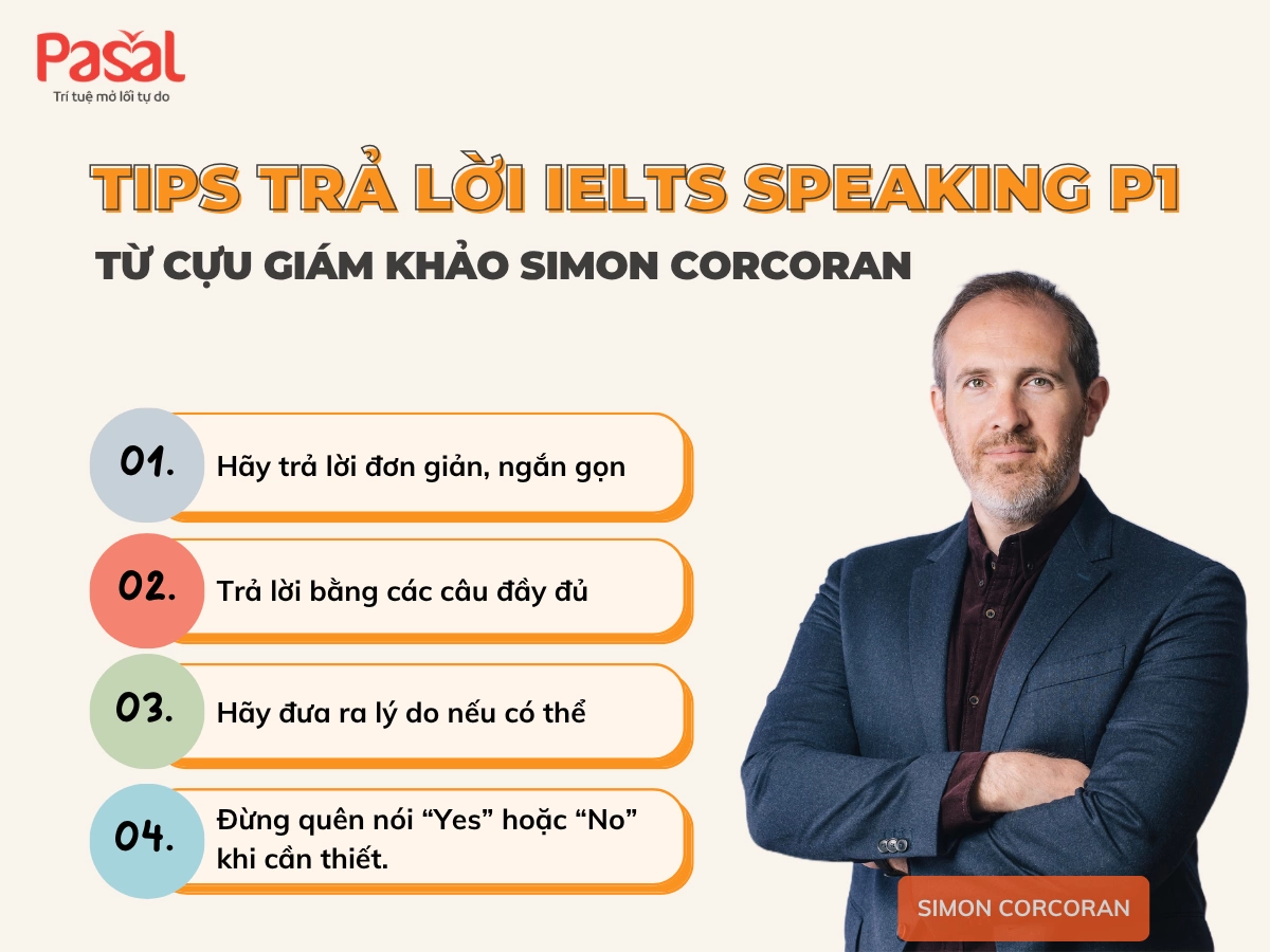 Tips luyện Speaking IELTS Part 1, Part 2, Part 3 chi tiết