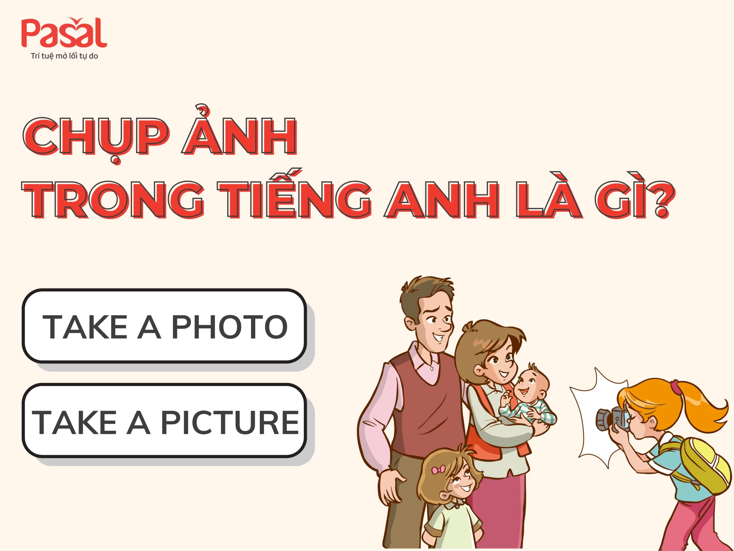 [Tiếng Anh giao tiếp cơ bản] Bài 30 – Chụp Ảnh trong tiếng anh là gì?