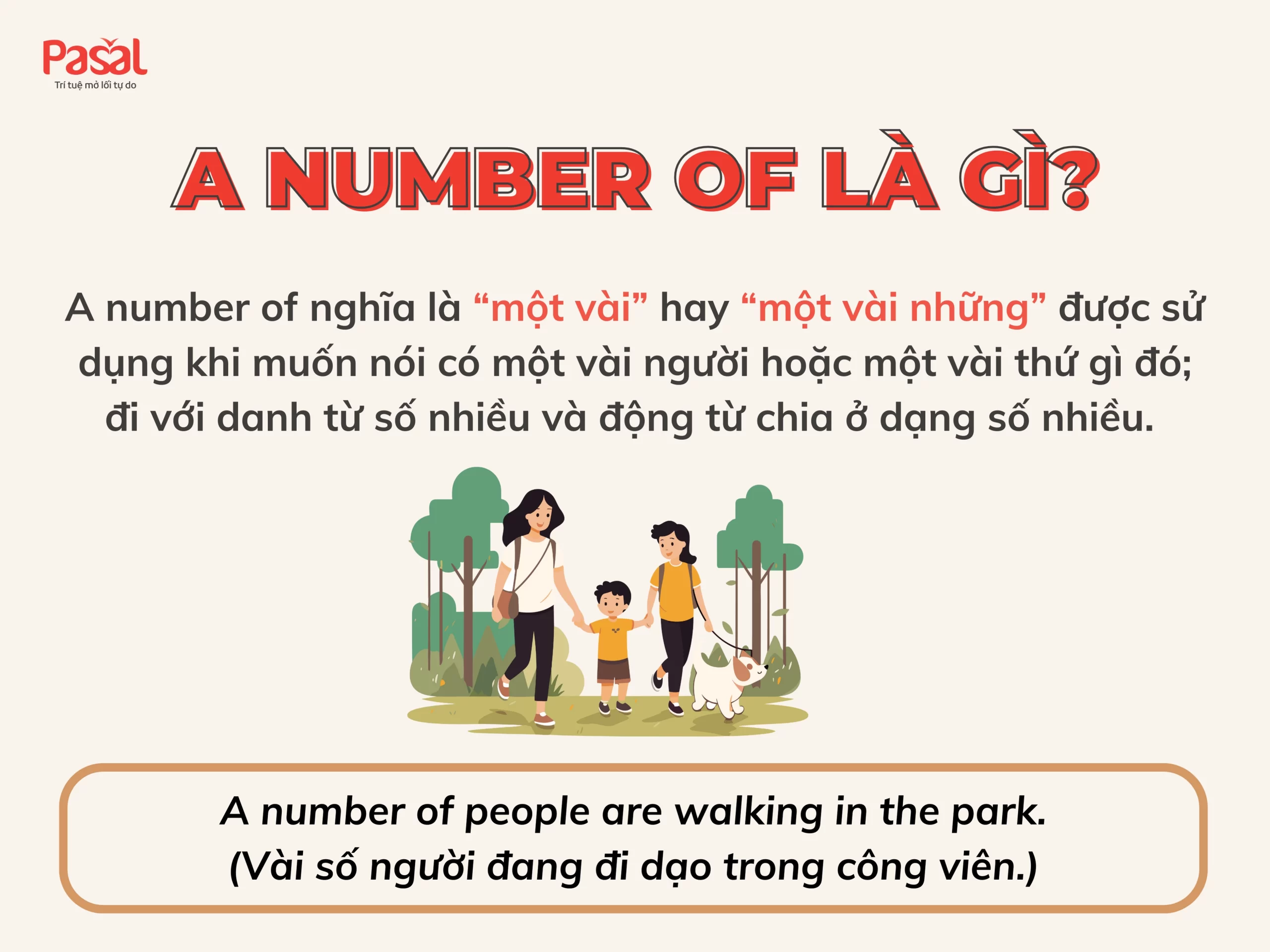 Phân biệt ‘a number of’ và ‘the number of’ chỉ với 10 phút