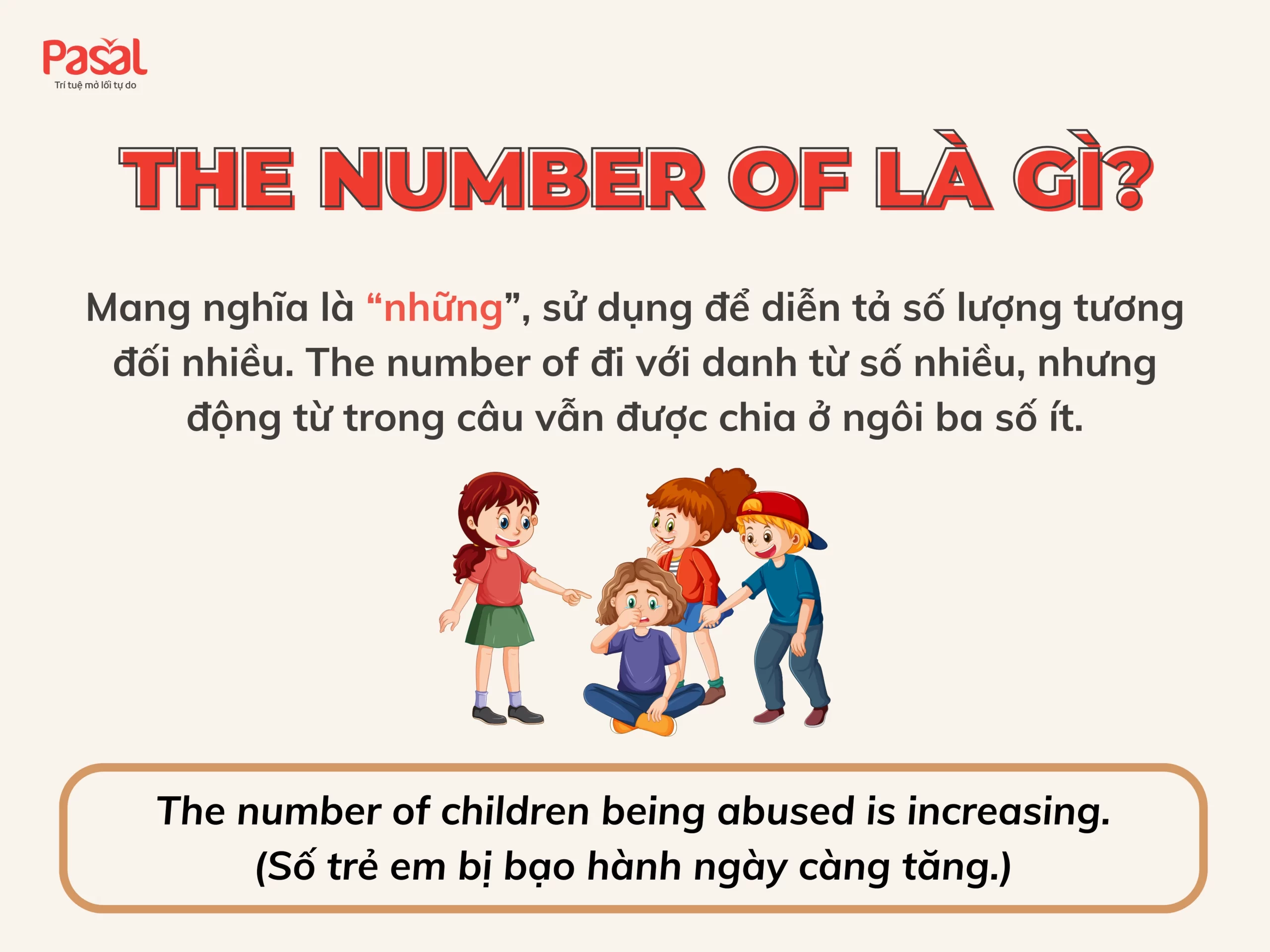 Phân biệt ‘a number of’ và ‘the number of’ chỉ với 10 phút