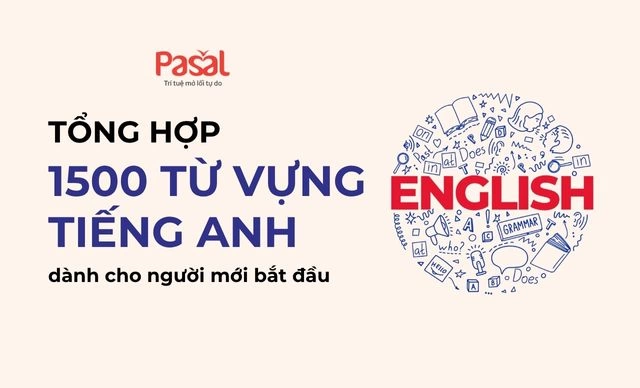 Tổng hợp 1500 từ vựng tiếng Anh thông dụng theo chủ đề