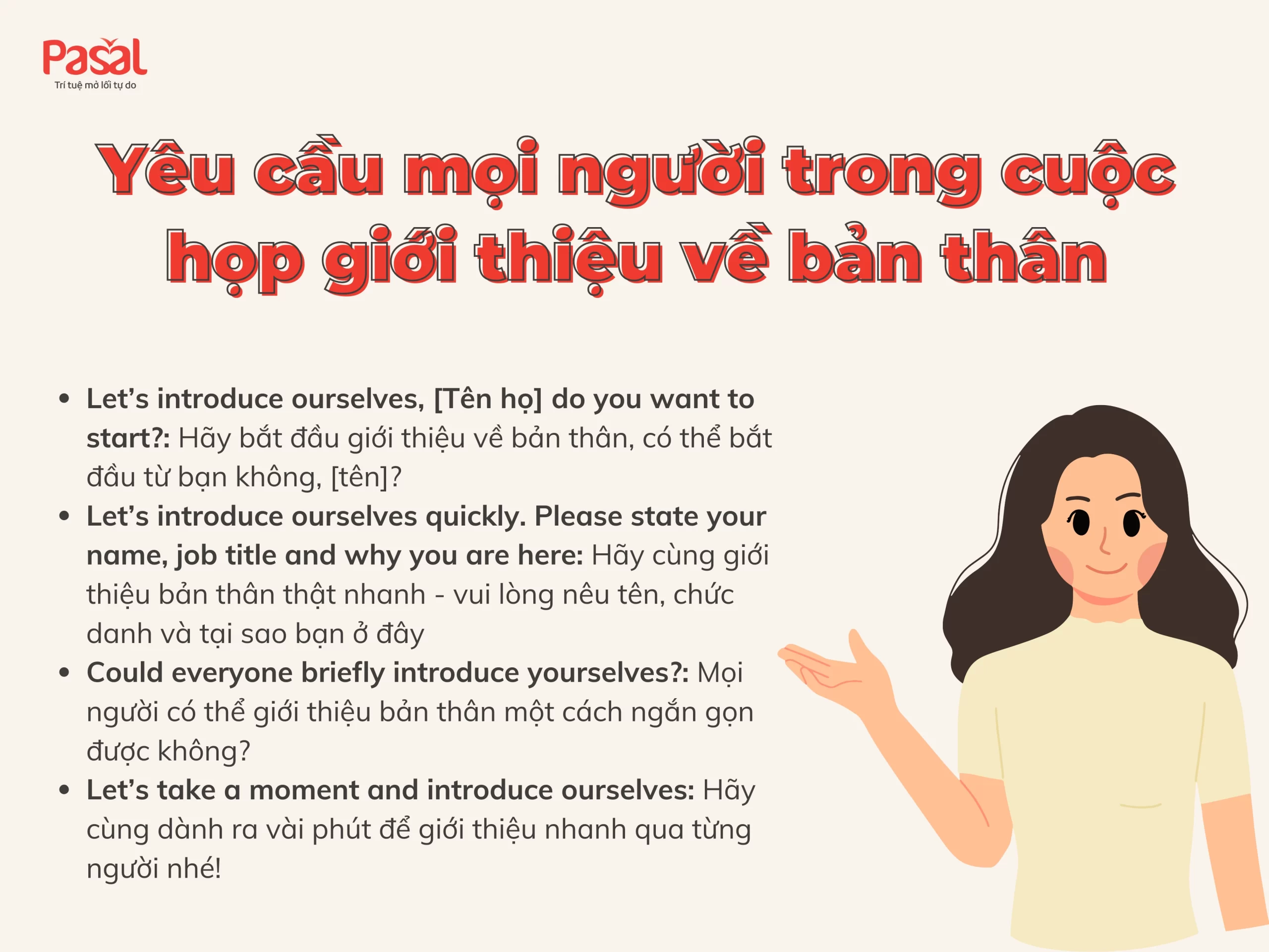 ”Bỏ túi” những mẫu câu giao tiếp trong cuộc họp bằng tiếng Anh