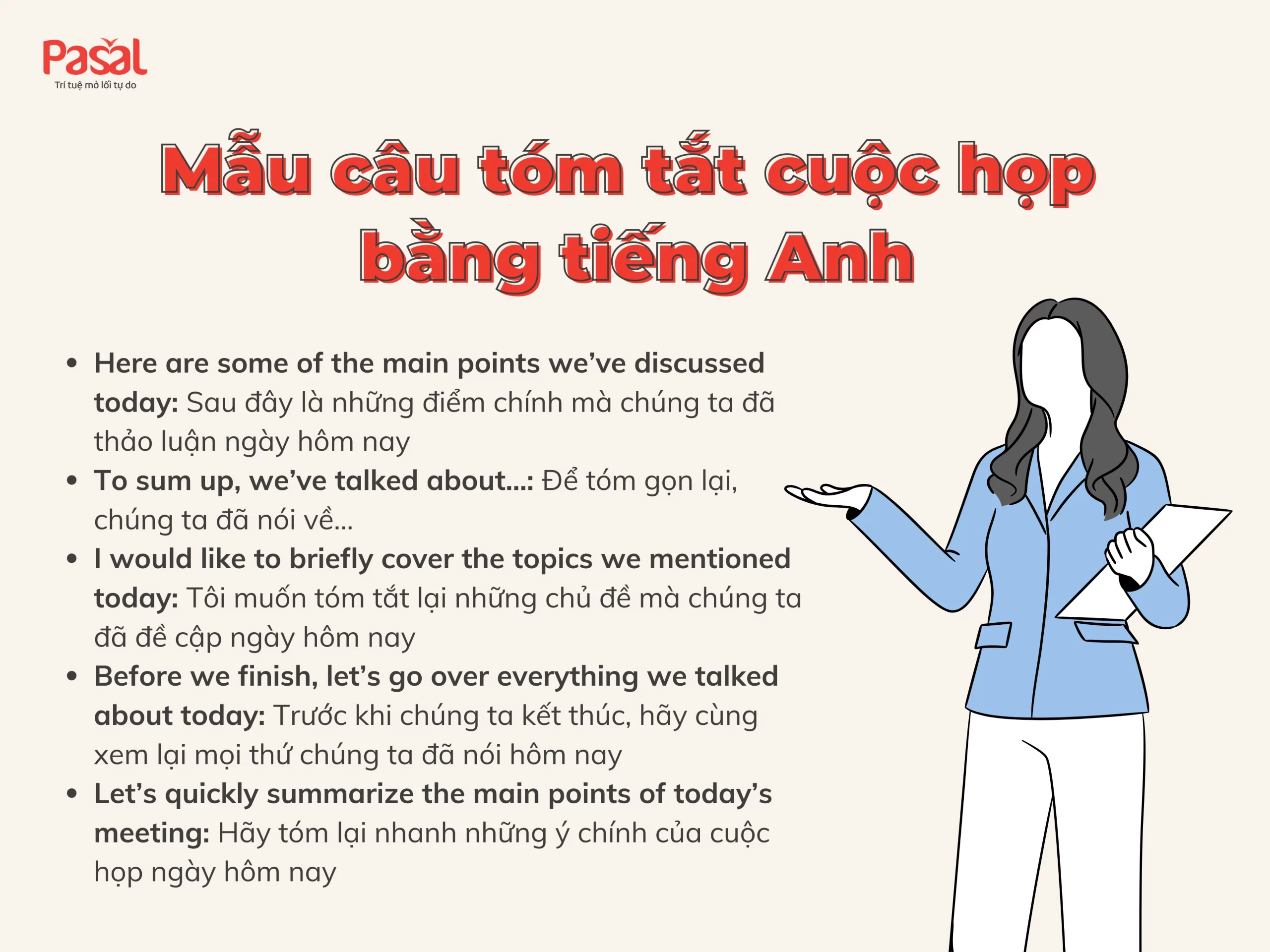 ”Bỏ túi” những mẫu câu giao tiếp trong cuộc họp bằng tiếng Anh