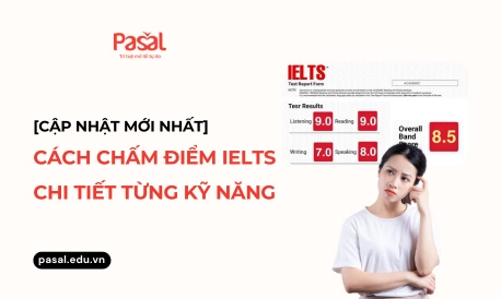 Cách tính điểm IELTS Overall và thang điểm IELTS mới nhất 
