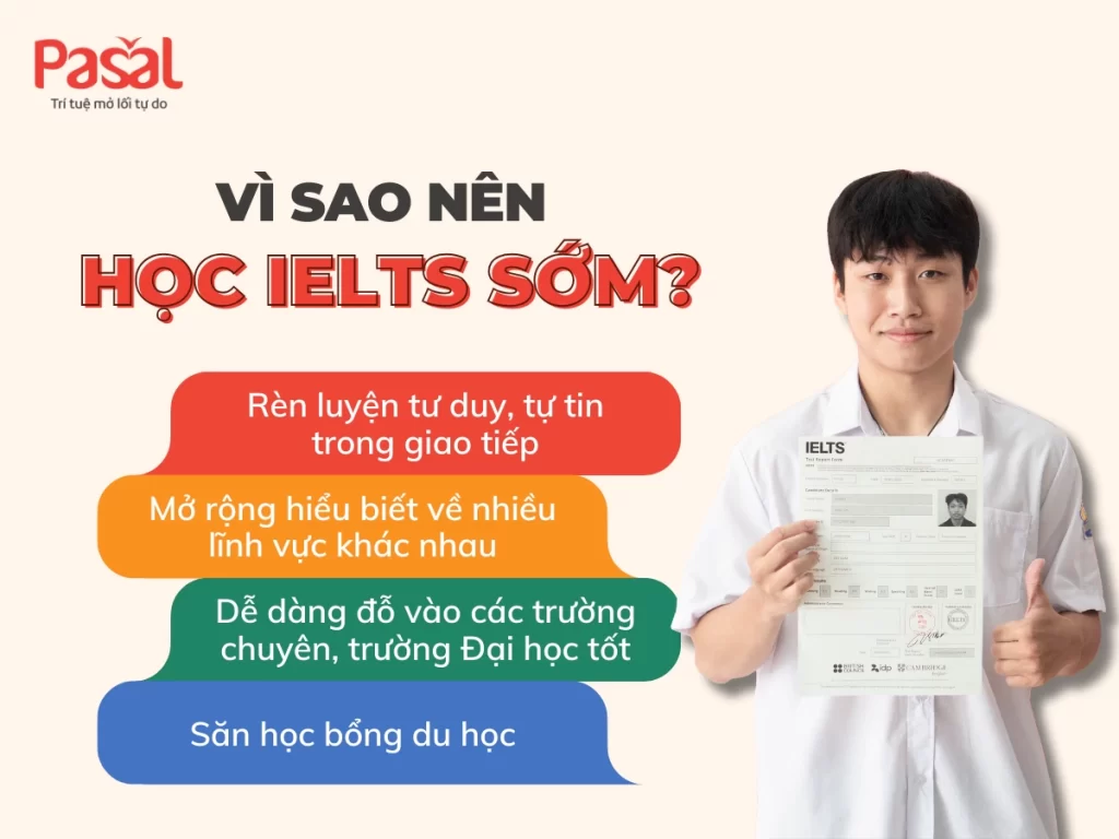Vì sao nên học IELTS từ sớm?
