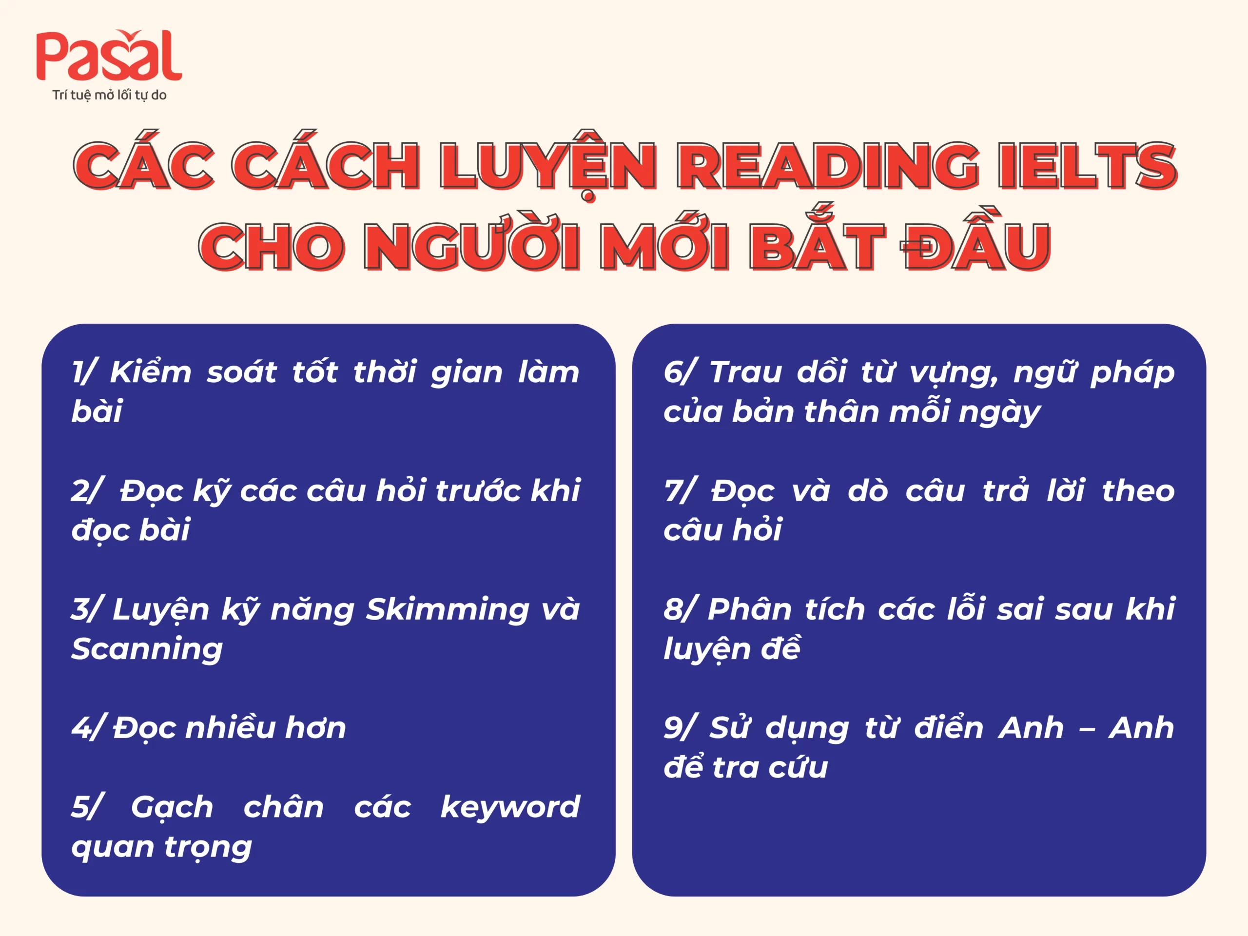 Cách luyện Reading IELTS hiệu quả cho người mới bắt đầu