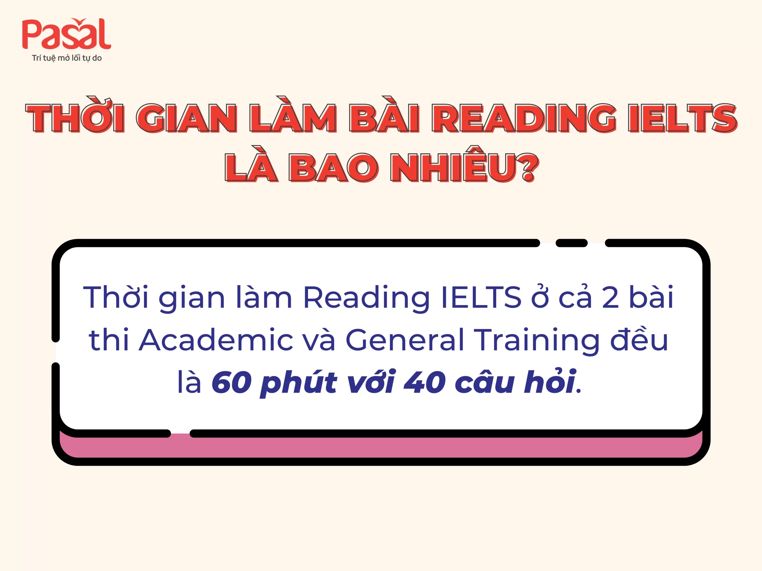 Thời gian làm Reading IELTS là bao lâu? Cách phân bổ chuẩn
