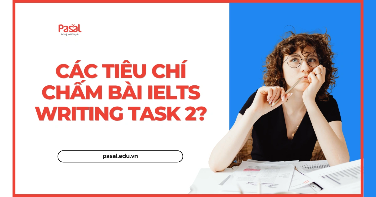 Các tiêu chí chấm bài IELTS Writing Task 2 để đạt band 6.5+?