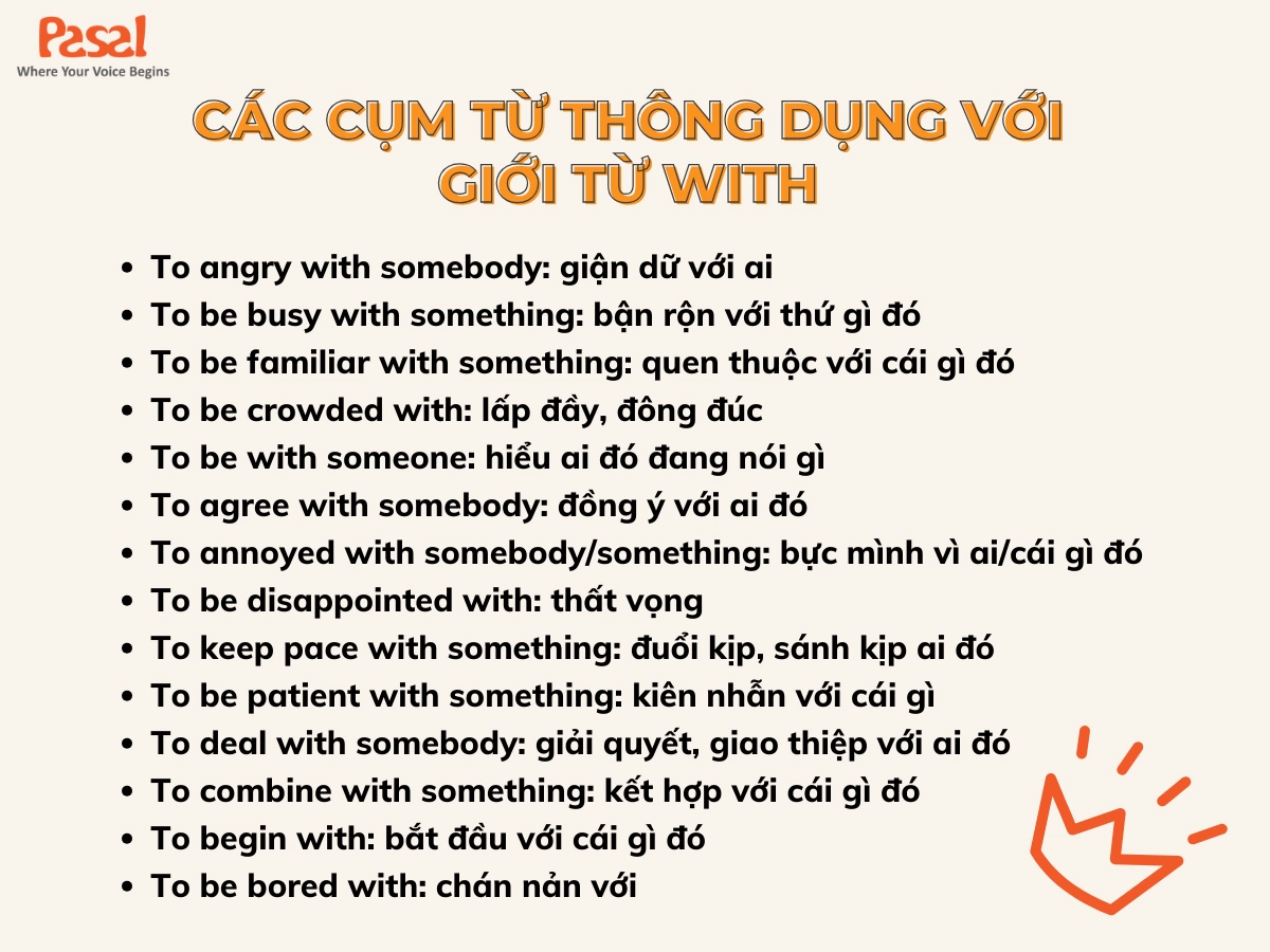 Tất tần tật về ý nghĩa, cấu trúc và cách dùng của cấu trúc With