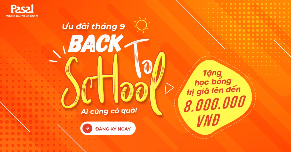 Chương Trình Ưu Đãi Tháng 9 – Back to school, ai cũng có quà!