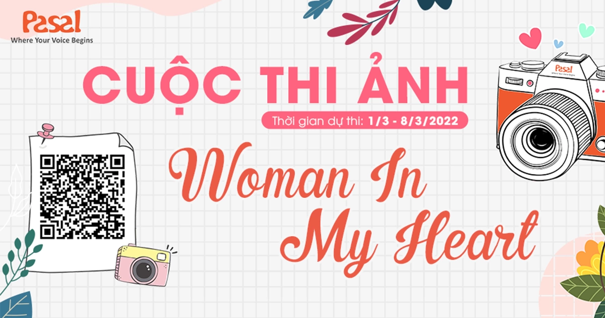 CUỘC THI ẢNH “WOMAN IN MY HEART” ️CHÀO MỪNG NGÀY 8/3