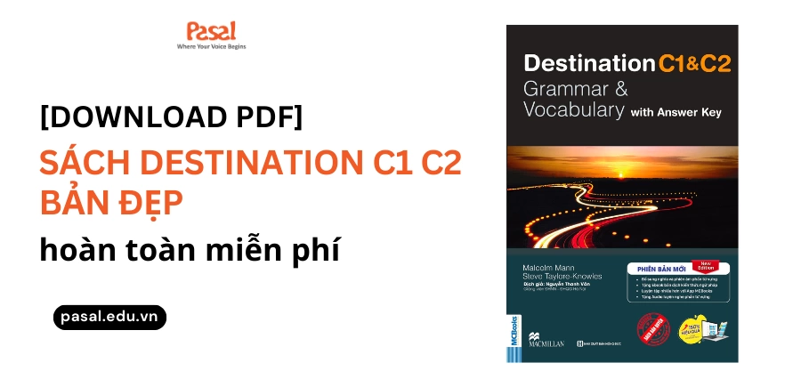 [Download PDF] Sách Destination C1 C2 bản đẹp miễn phí 2024