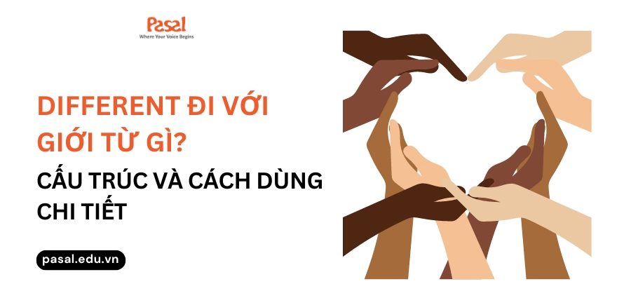 Different đi với giới từ gì? Cấu trúc và cách dùng chi tiết