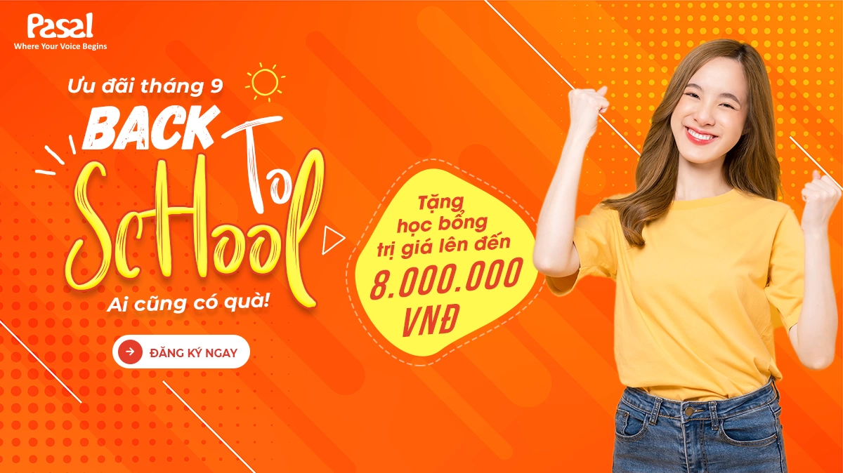 Ưu đãi khóa học tiếng Anh tháng 9 lên tới 8.000.000 VNĐ