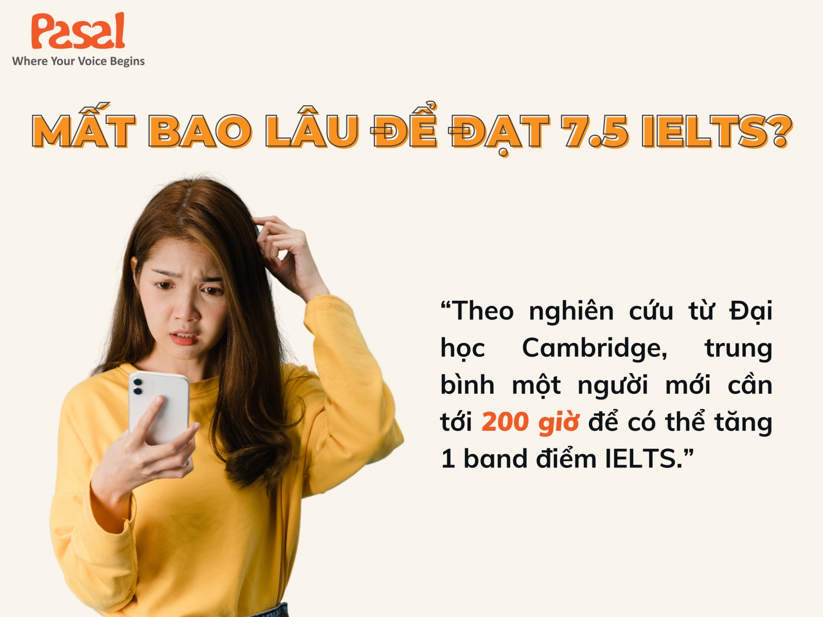 Mất bao lâu để đạt được 7.5 IELTS?