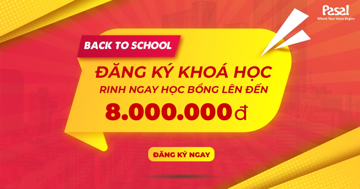 BACK TO SCHOOL – RINH NGAY HỌC BỔNG LÊN ĐẾN 8 TRIỆU