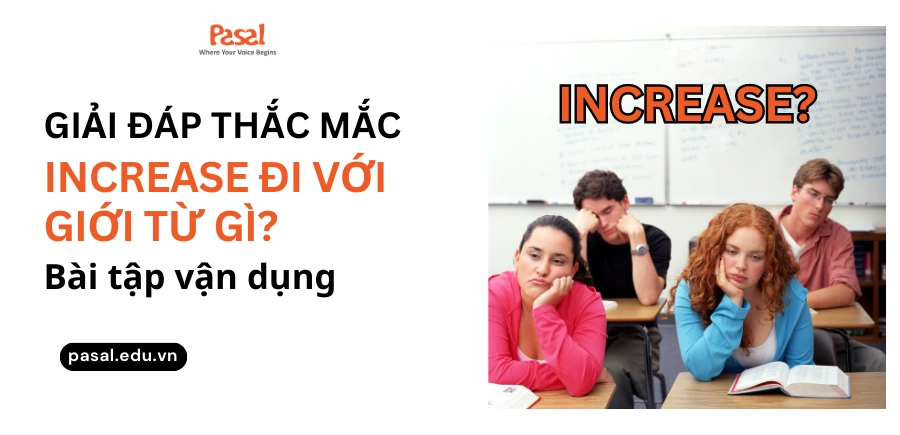 Increase đi với giới từ gì? Các cấu trúc thường gặp và cách dùng