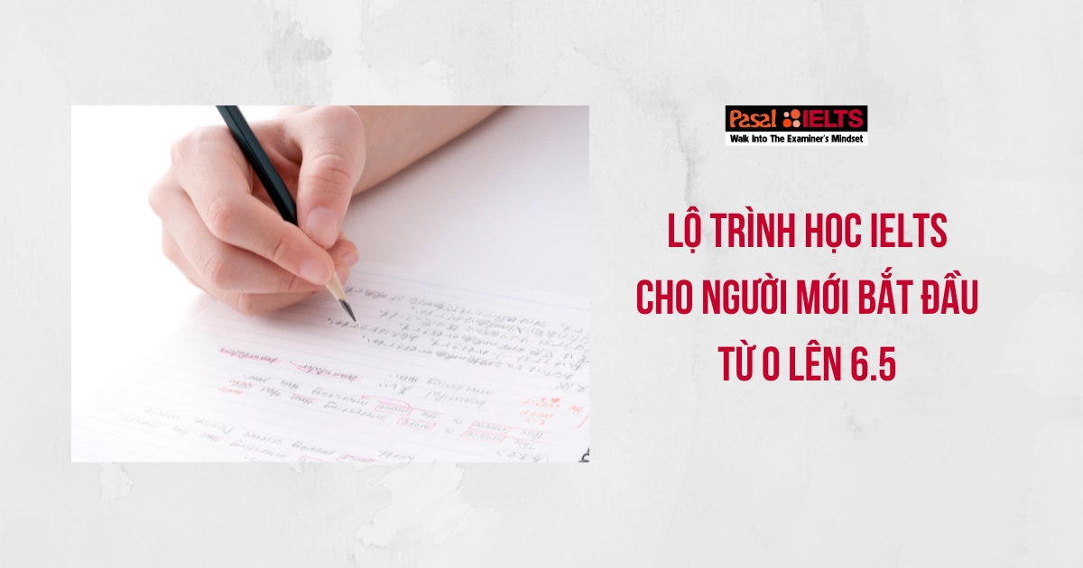 Lộ trình học IELTS cho người mới bắt đầu từ 0 lên 6.5 IELTS (2023)