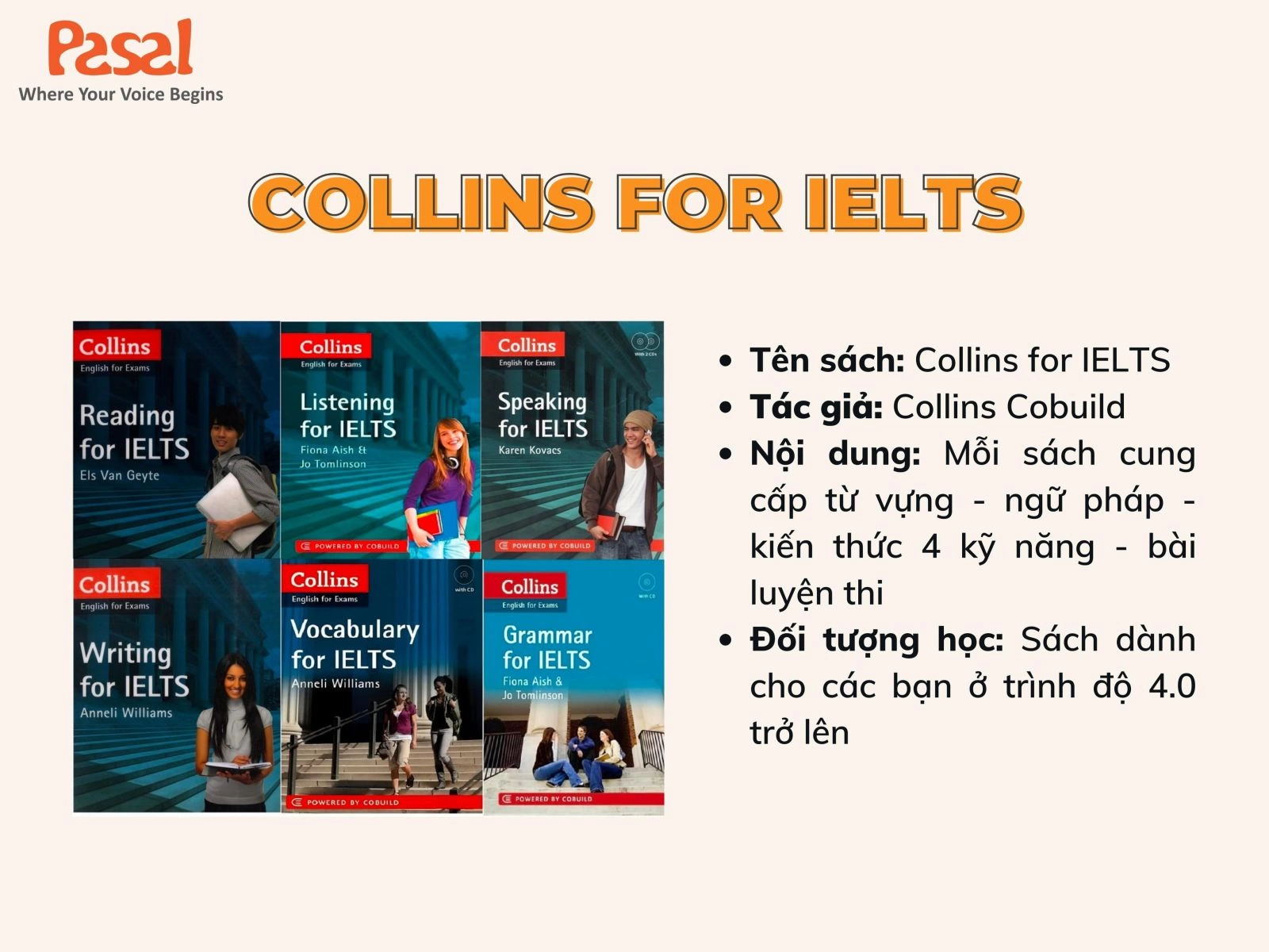 Bộ sách “Collin for IELTS