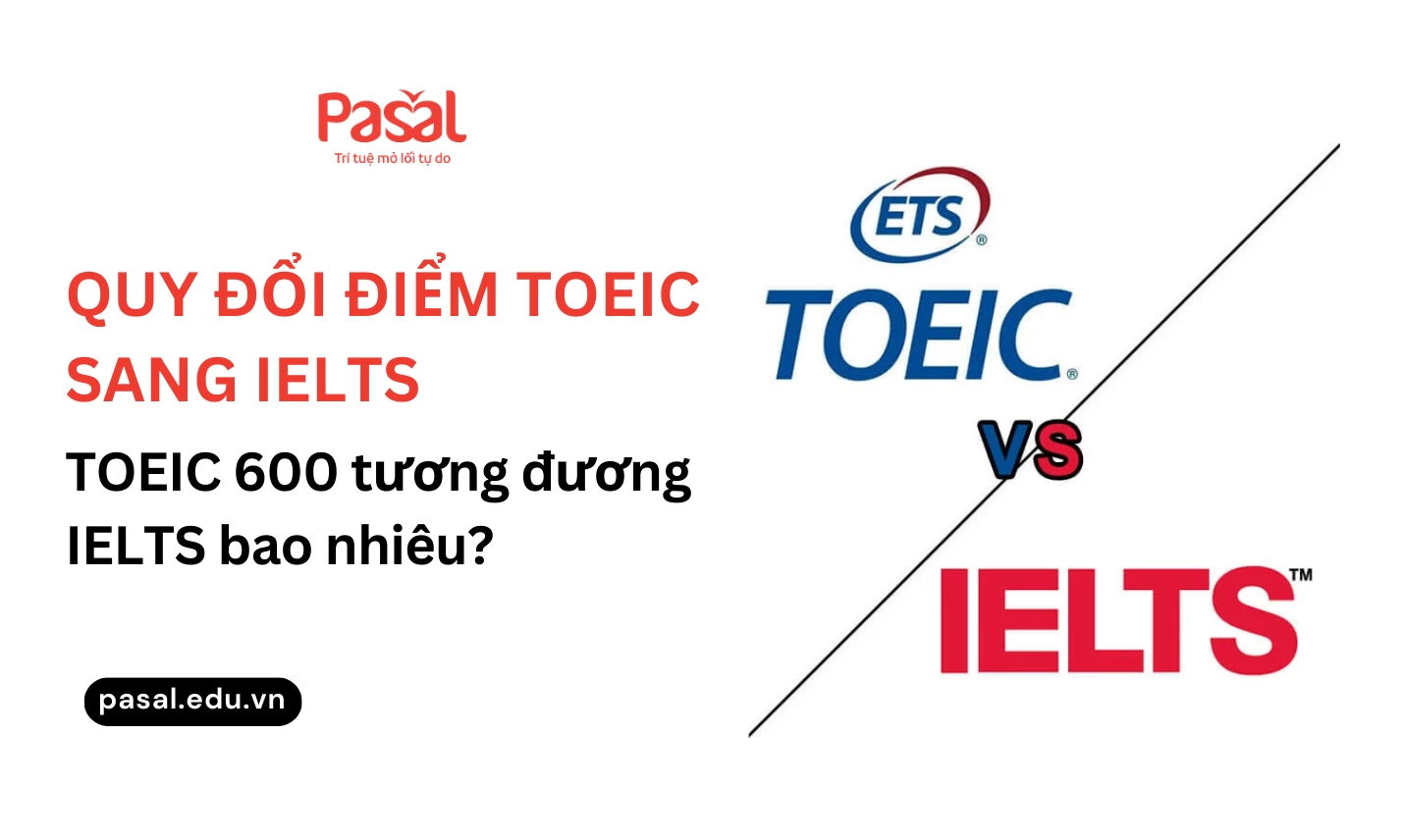 QUY ĐỔI ĐIỂM TOEIC SANG IELTS – TOEIC 600 TƯƠNG ĐƯƠNG IELTS BAO NHIÊU?