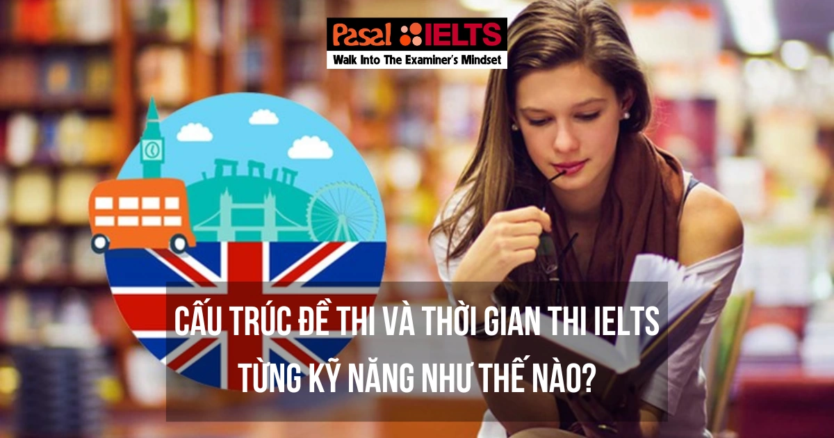 CẤU TRÚC ĐỀ THI VÀ THỜI GIAN THI IELTS TỪNG KỸ NĂNG NHƯ THẾ NÀO?