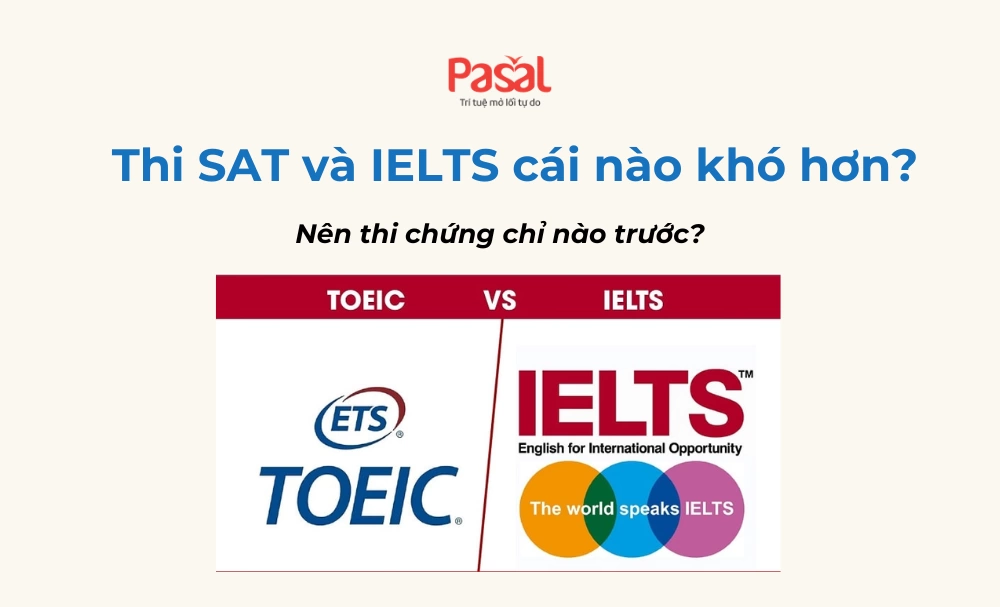 Thi SAT và IELTS cái nào khó hơn? Nên thi chứng chỉ nào trước?