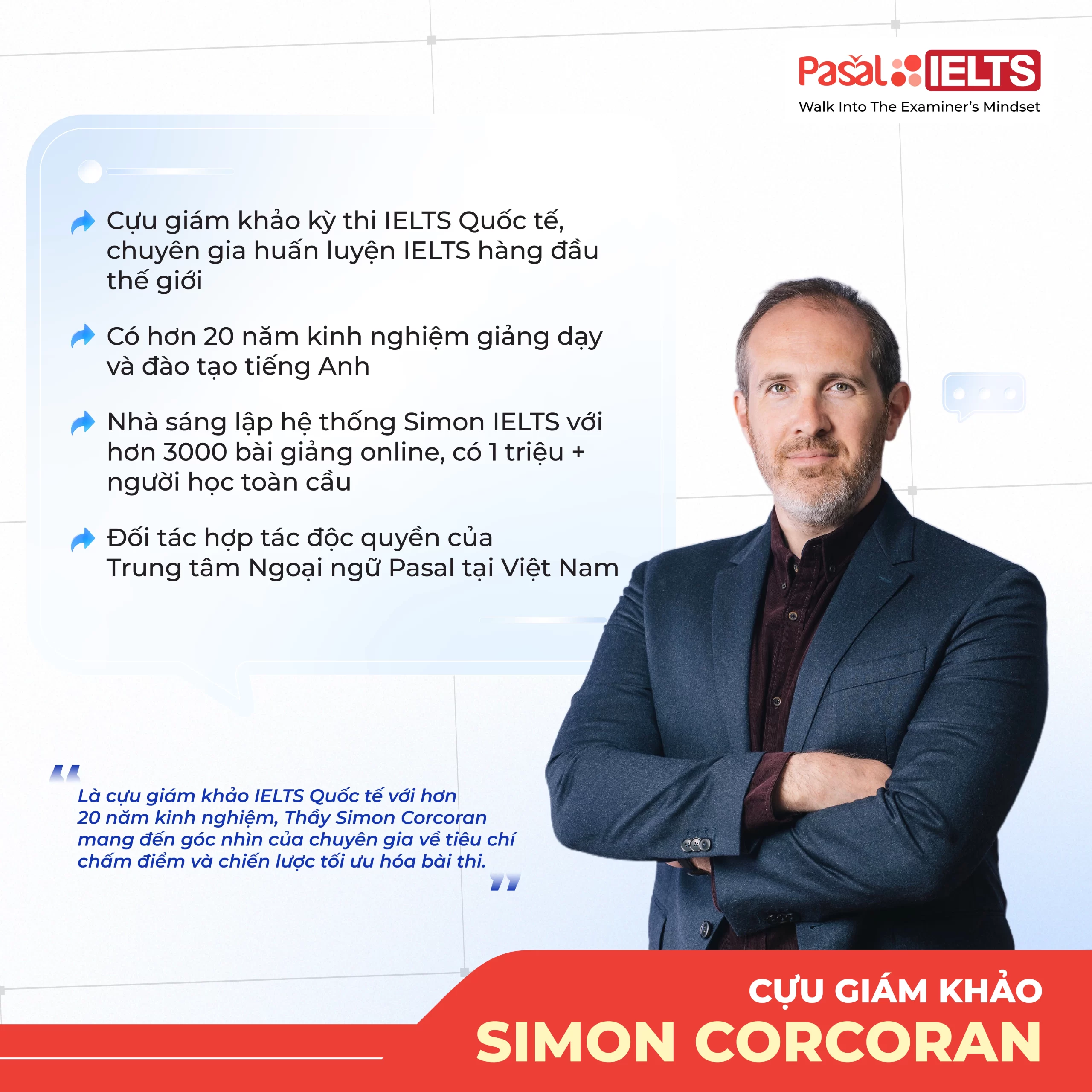 CHÍNH THỨC RA MẮT KHÓA HỌC IELTS MASTER: SPEAKING & WRITING 8.0+ TẠI PASAL