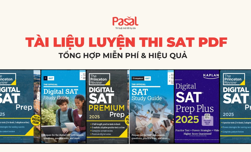 Tài liệu luyện thi SAT PDF: Tổng hợp miễn phí & hiệu quả