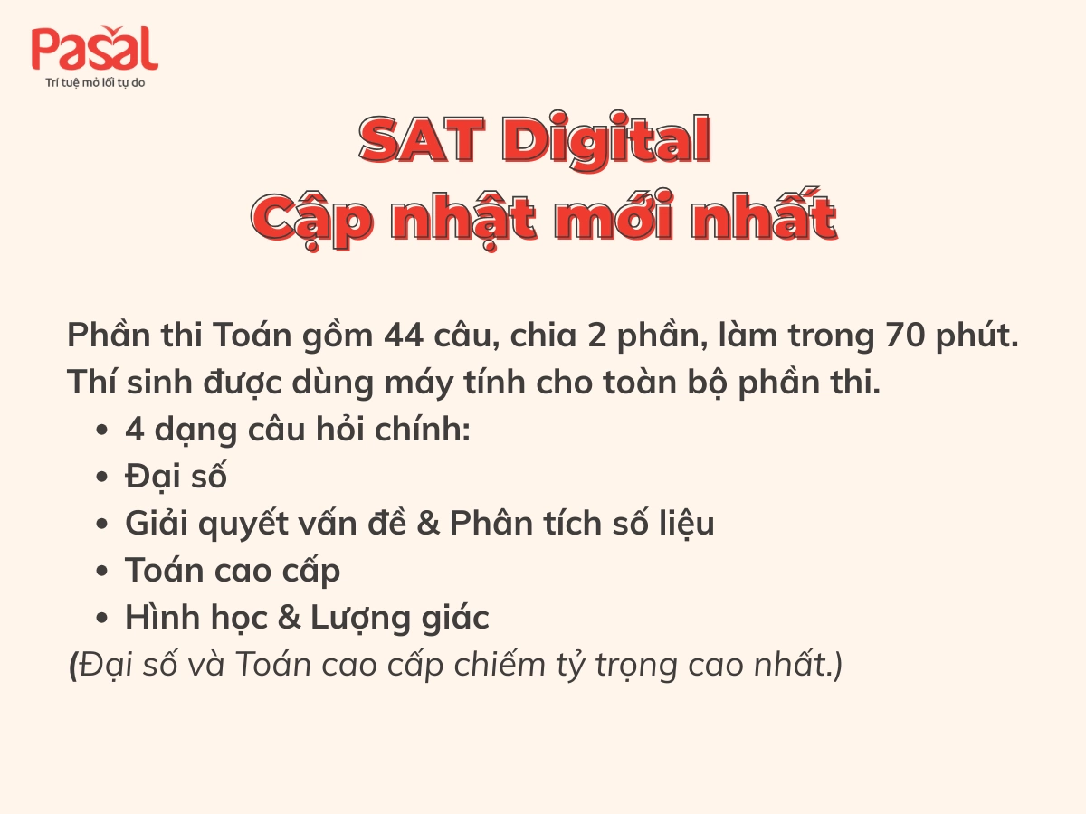 Cách Luyện Thi Toán SAT Đạt Điểm Cao: Bí Quyết Thành Công