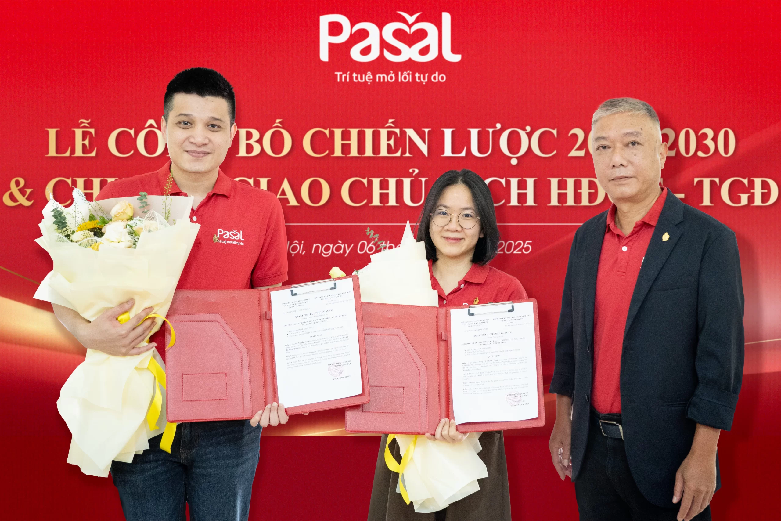 Lễ Công bố Chiến lược Pasal 2025–2030 & Chuyển giao Chủ tịch HĐQT – Tổng Giám đốc