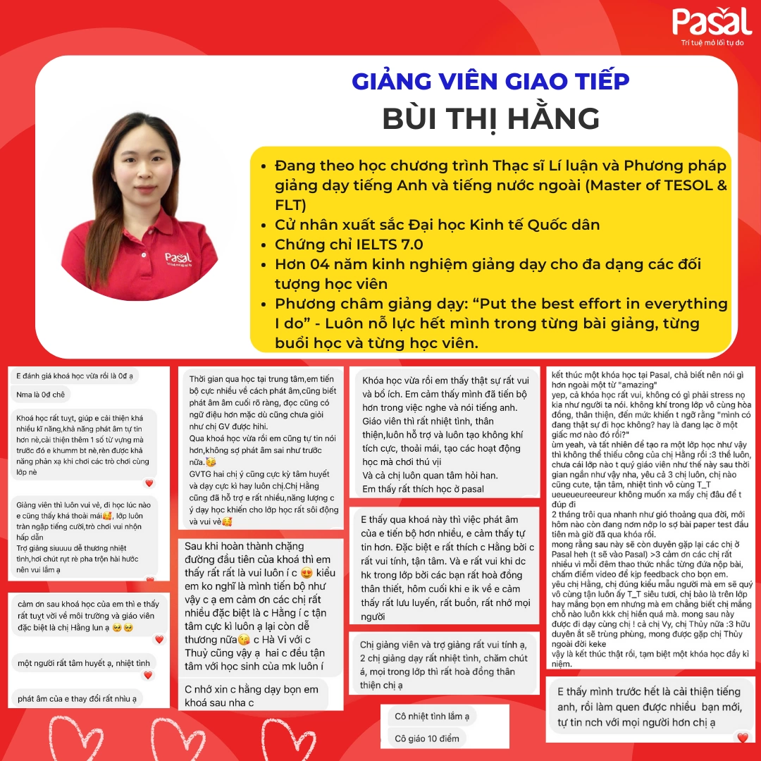 Cô Bùi Thị Hằng
