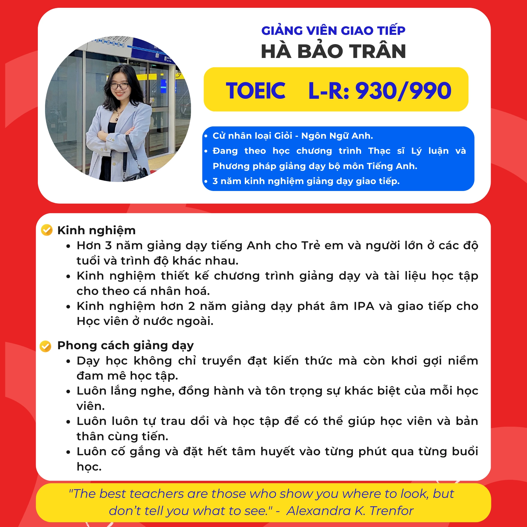 Cô Hà Bảo Trân