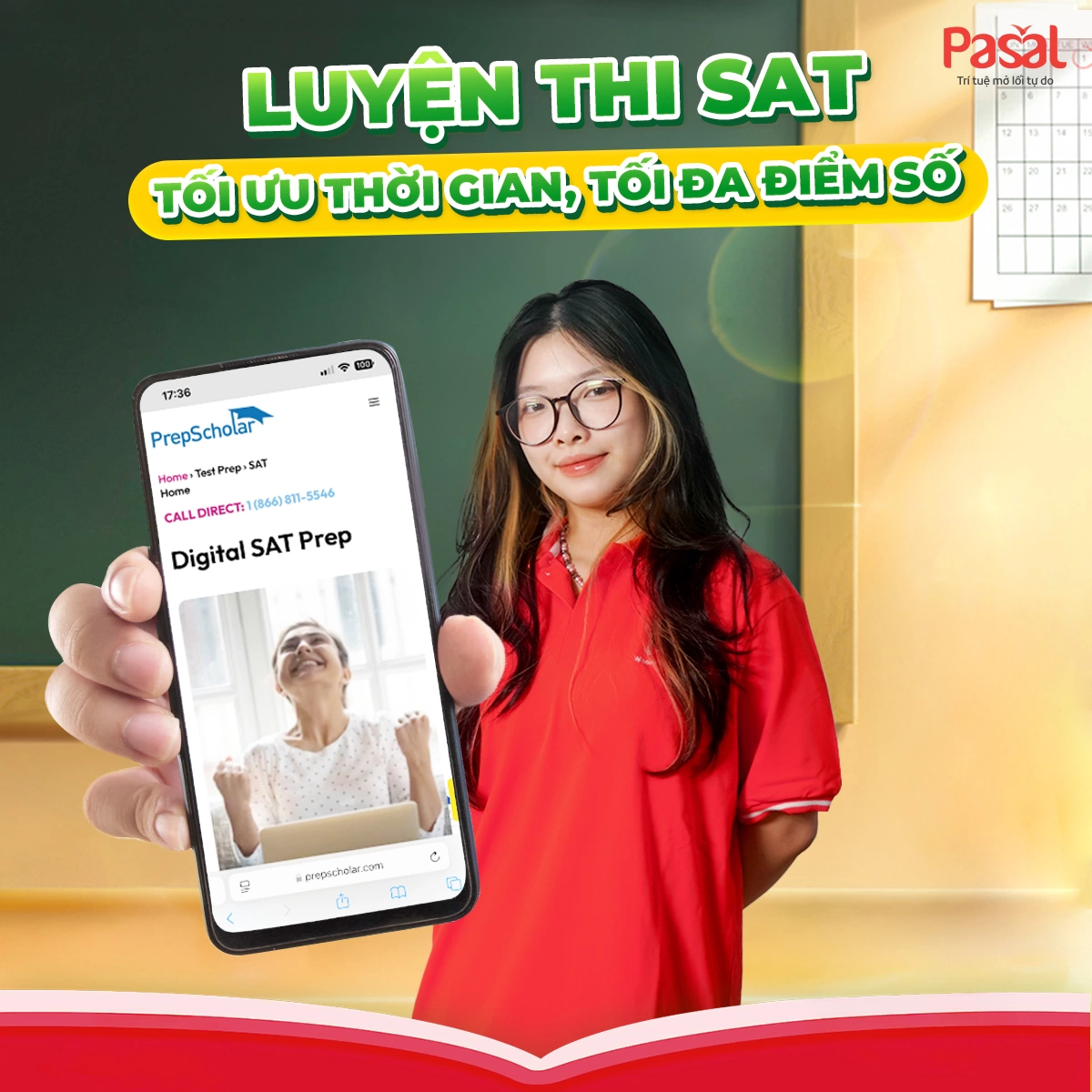 Luyện thi SAT tại Pasal
