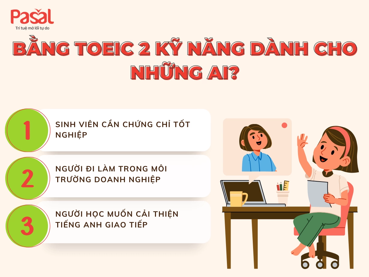Bằng TOEIC 2 kỹ năng là gì?