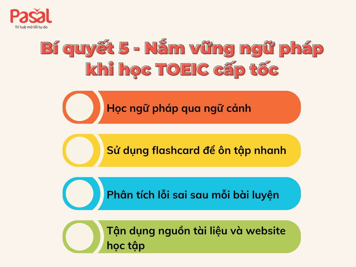 7 bí quyết học TOEIC cấp tốc giúp bạn tăng điểm nhanh chóng