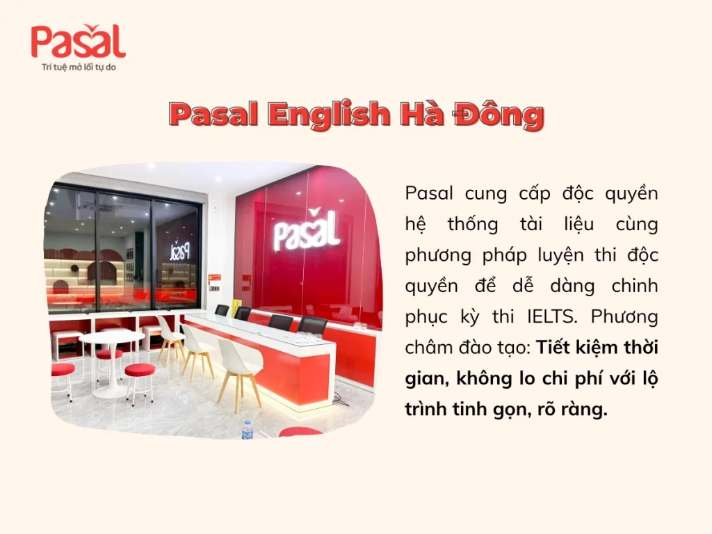 Phương pháp giảng dạy IELTS độc quyền theo phương pháp Simon IELTS là thế mạnh của Pasal