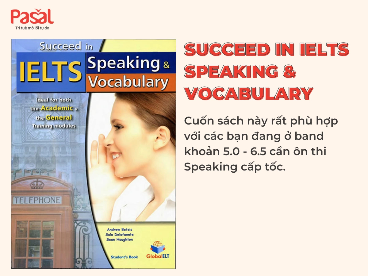 Trọn bộ sách IELTS Speaking hay nhất 2025 cho mọi band điểm