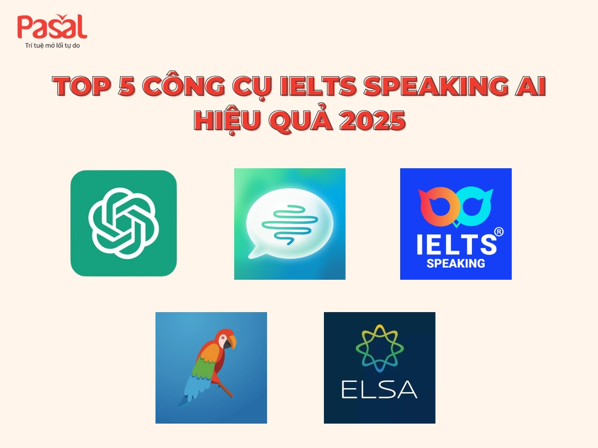 IELTS Speaking AI: Top 5 công cụ luyện nói tiếng Anh hiệu quả 2025