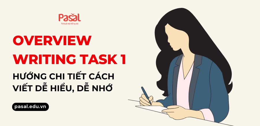 Hướng dẫn cách viết overview Writing Task 1 dễ nhớ nhất