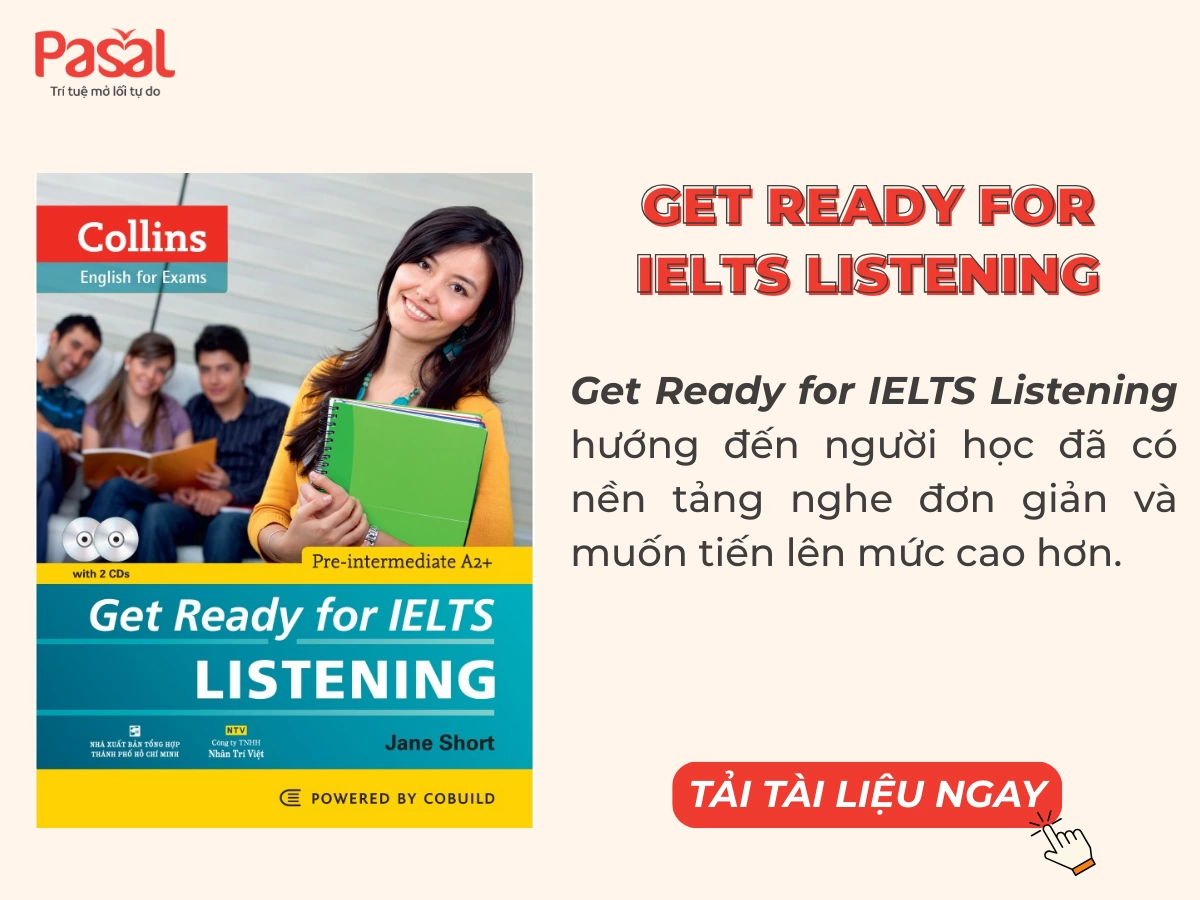 Tài liệu IELTS Listening Test PDF mới nhất 2025 [Miễn phí]