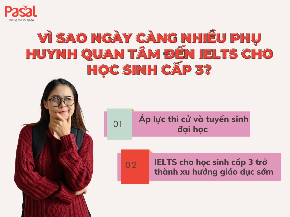 5 lợi ích của IELTS với học sinh cấp 3 mà phụ huynh nên biết