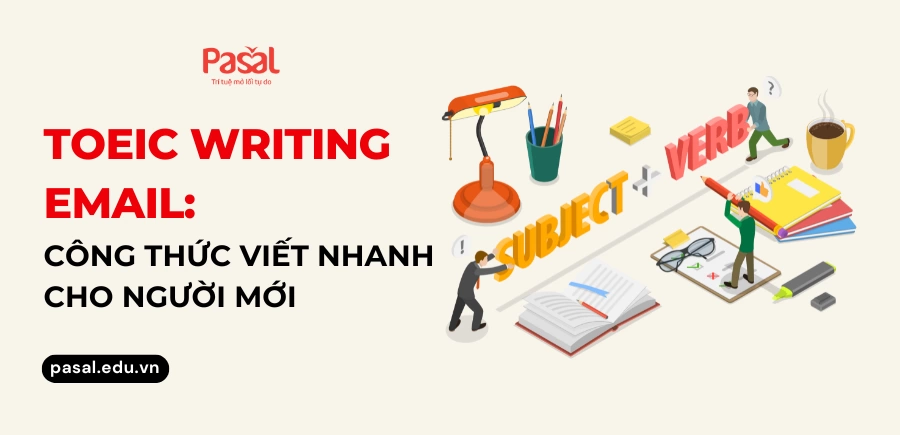 TOEIC Writing Email: Công thức viết nhanh cho người mới