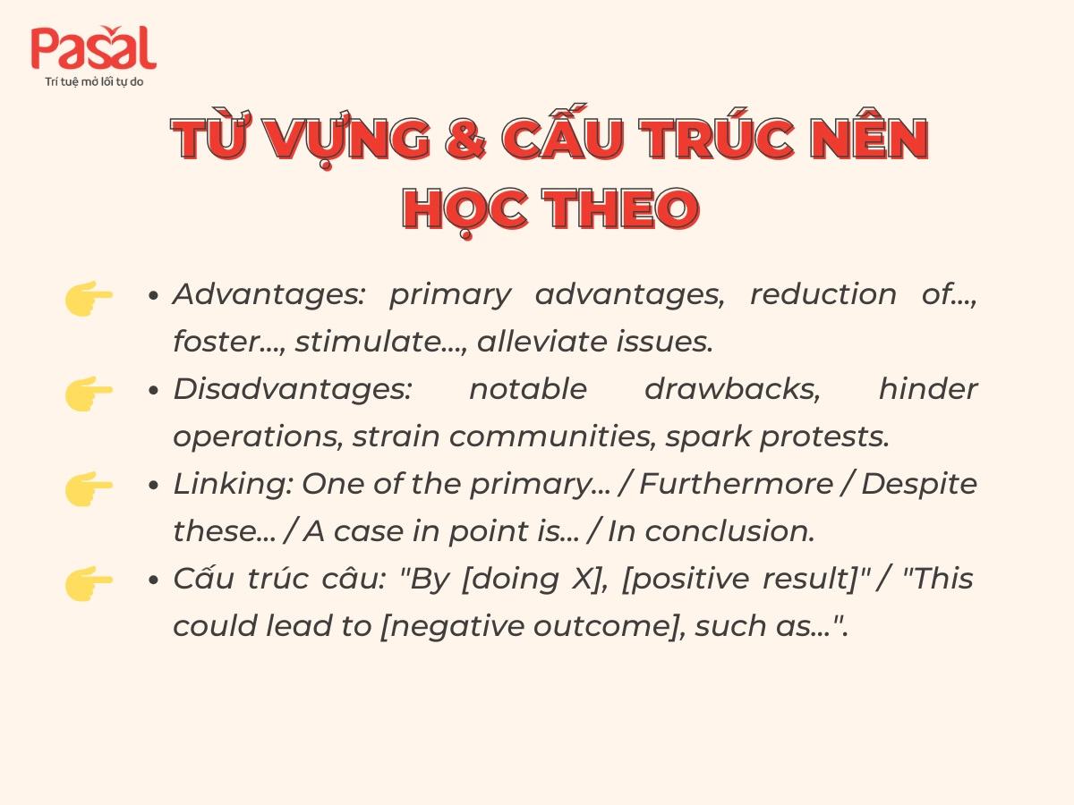 Advantage and Disadvantage: Hướng dẫn viết bài chi tiết